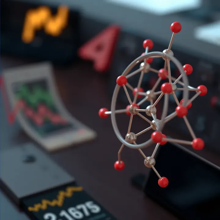 Graph theory representation showing nodes and edges as an application of binary relations