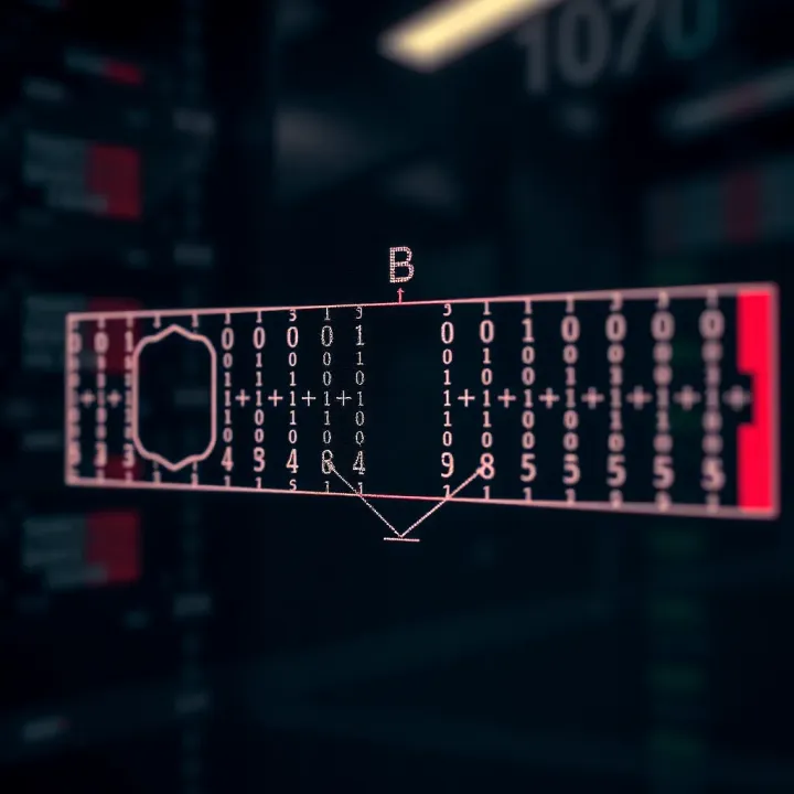 Diagram illustrating the binary search algorithm dividing a sorted array to find a target value efficiently