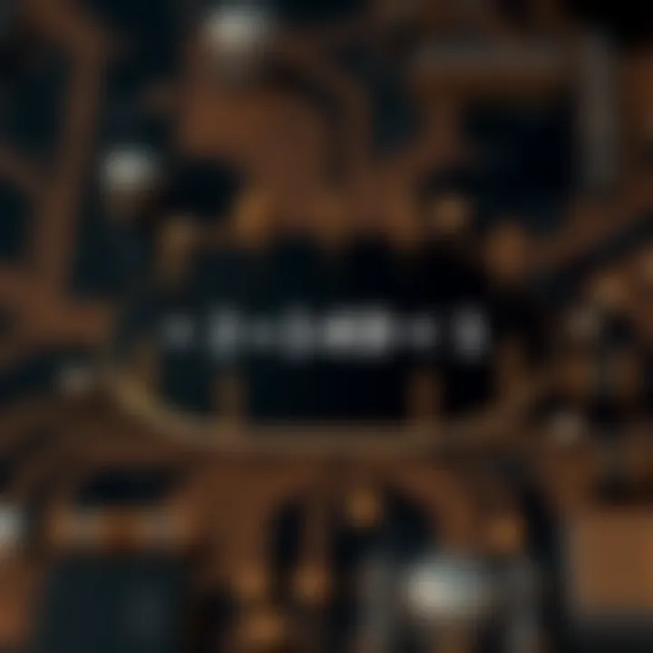 Diagram illustrating the application of binary addition in digital circuit logic gates