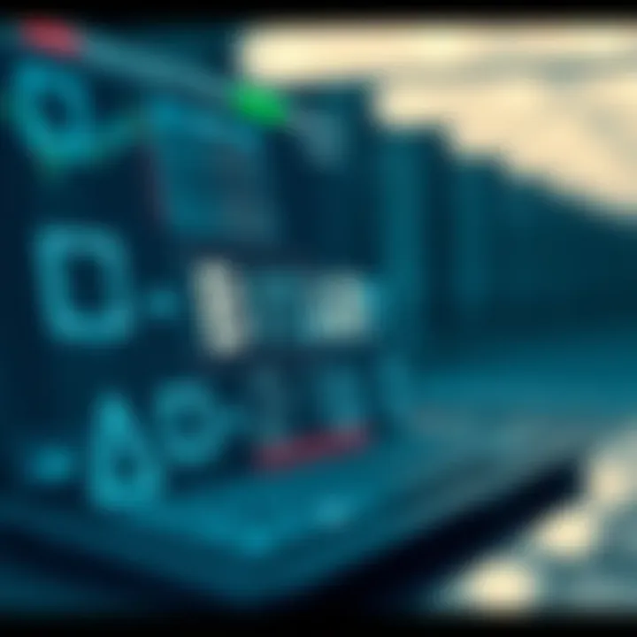 Binary Concept Explored Through Language and Technology Diagram showing binary concept applied in language and technology contexts