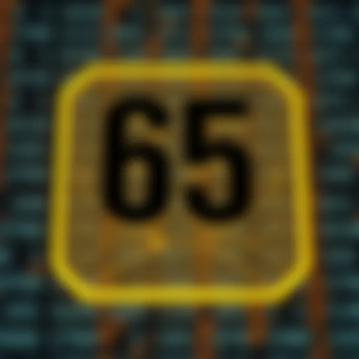 Diagram illustrating the binary representation of a decimal number using powers of two