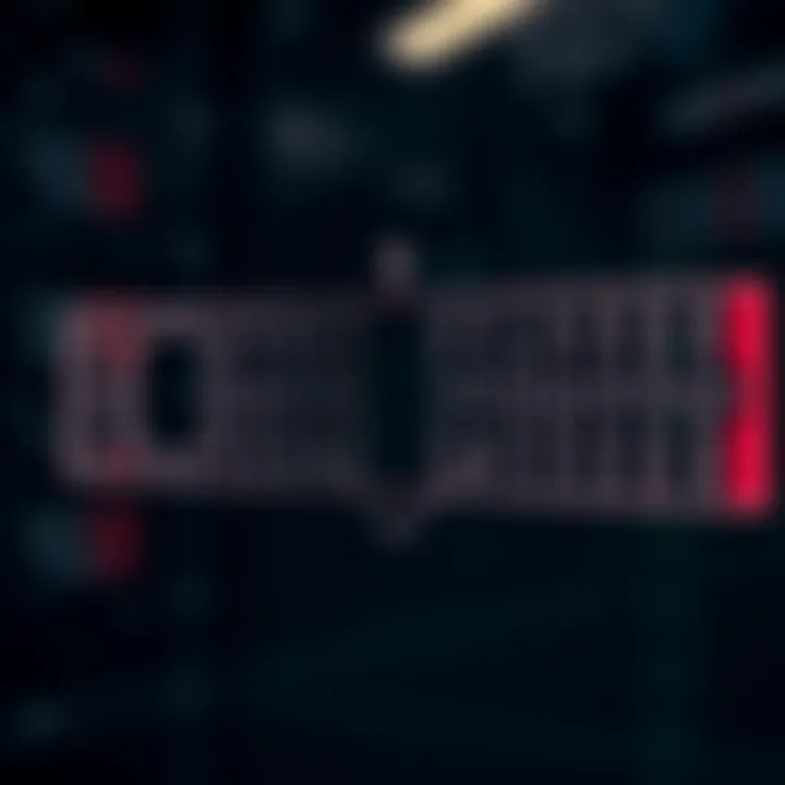 Diagram illustrating the binary search algorithm dividing a sorted array to find a target value efficiently