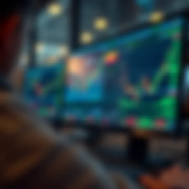 Comparison of forex trading platforms showing charts and broker ratings