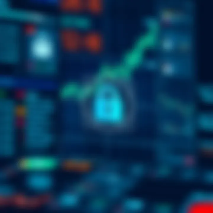 Security and Regulatory Features in Trading Applications for Pakistan Secure digital interface highlighting regulatory compliance and security features in trading applications