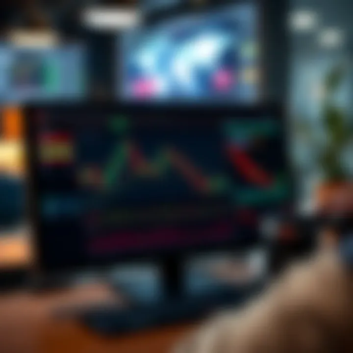 Dashboard of a forex trading platform showcasing charts, indicators, and risk management tools optimized for Pakistani traders