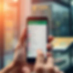 Mobile phone displaying a list of government-approved trading apps available in Pakistan