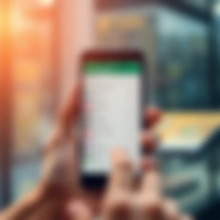 Mobile phone displaying a list of government-approved trading apps available in Pakistan