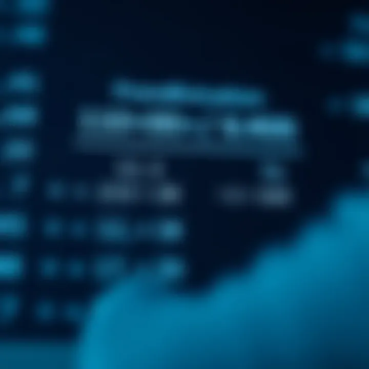 Visual example showing the comparison and subtraction stages in binary division calculation