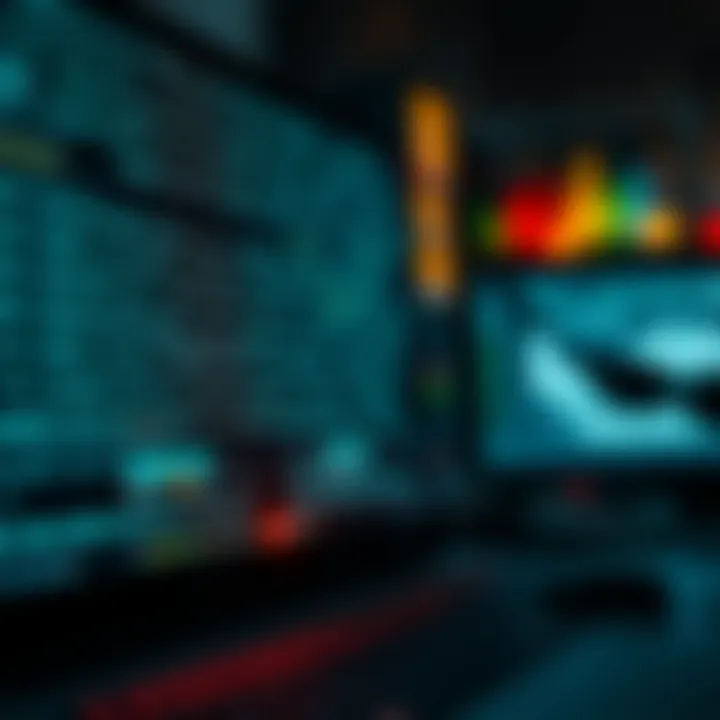 Binary Code in Modern Technology Visual depiction of binary code powering modern technology including computers and digital devices