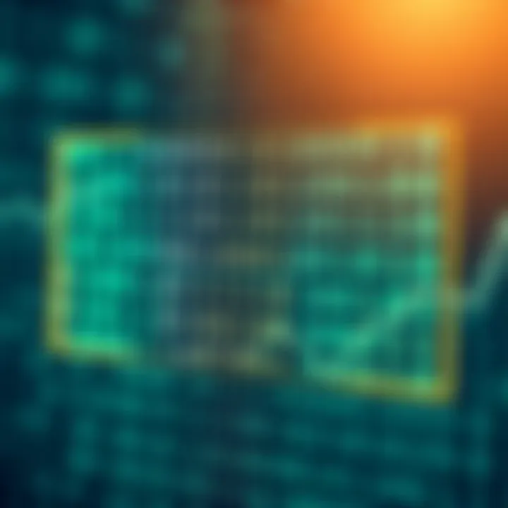 Diagram illustrating the binary code system with zeros and ones