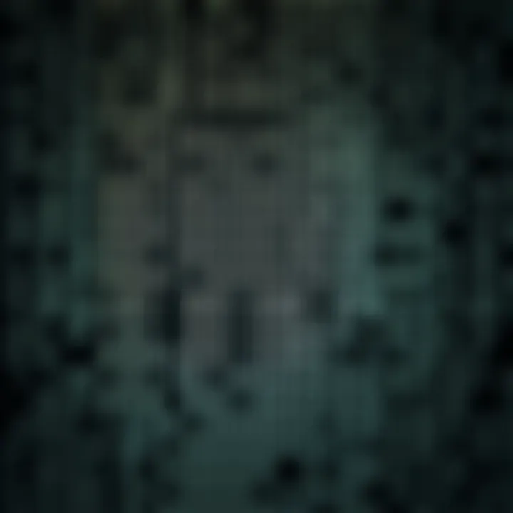 Binary Pixel Grid Representation Diagram showing the binary pixel grid with black and white squares representing the basic concept of binary data representation