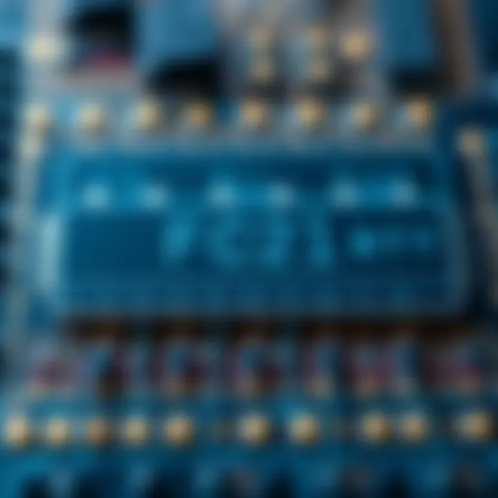 Diagram illustrating asynchronous binary counter circuit with flip-flops connected in series