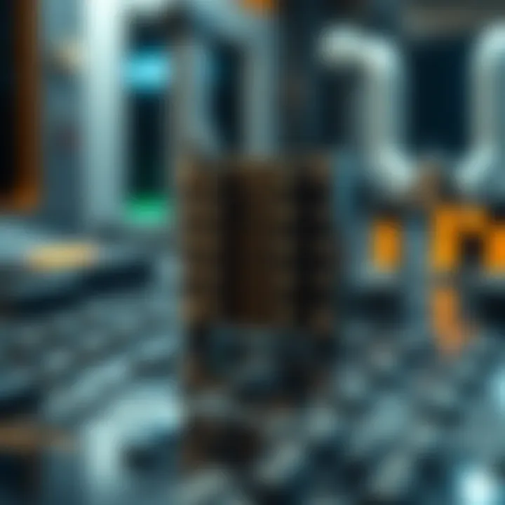 Synchronous Binary Counter Architecture Schematic of synchronous binary counter showing parallel clock input connections and flip-flop arrangement