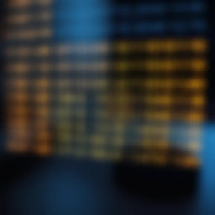 Diagram showcasing the binary numbering system with highlighted positions and their decimal values