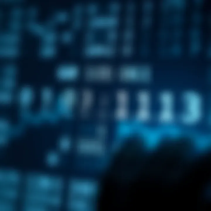 Diagram illustrating binary digits and the division operation between two binary numbers