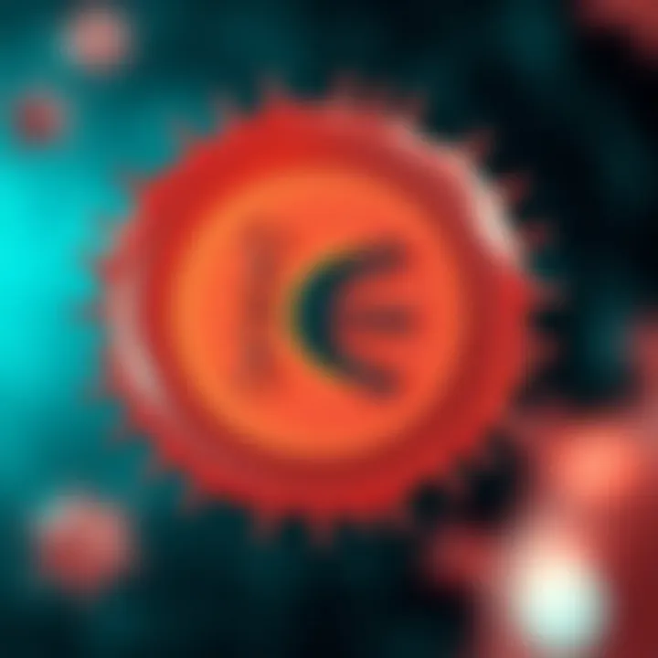 Diagram illustrating the stages of binary fission in a prokaryotic cell showing DNA replication and cell splitting
