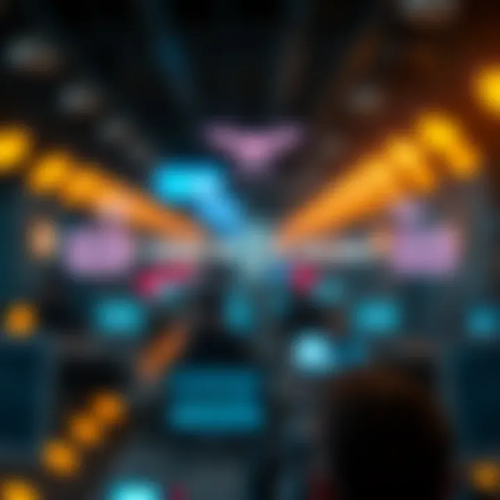 Diagram illustrating binary free signals transmitting data through wireless communication channels