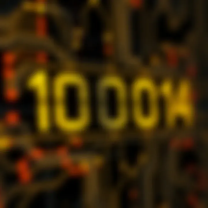 Diagram showing binary digits representing data in a digital circuit