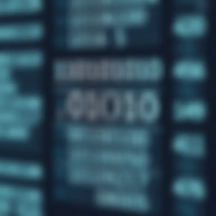 Diagram showing binary digits arranged in place values demonstrating the structure of binary numbers