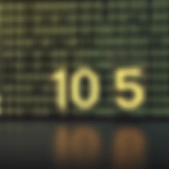 Visual comparison of binary numeral system alongside decimal and hexadecimal systems
