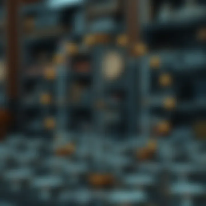 Binary Operations in Algebraic Structures Visualization showing common binary operations applied within algebraic structures