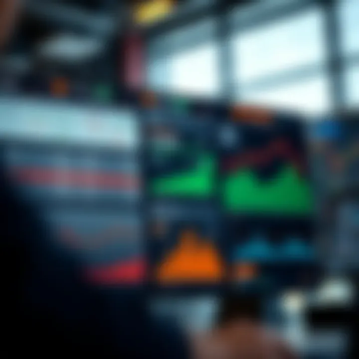 Dashboard displaying various binary options signal tools and their performance metrics