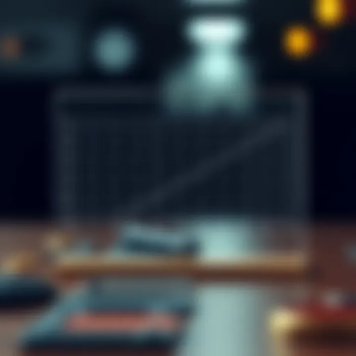 Diagram showing interpretation of two-component alloy phases and their transitions under varying thermal conditions