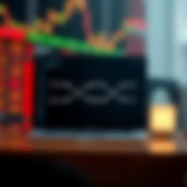 Illustration showing a set with elements connected by arrows representing binary relations