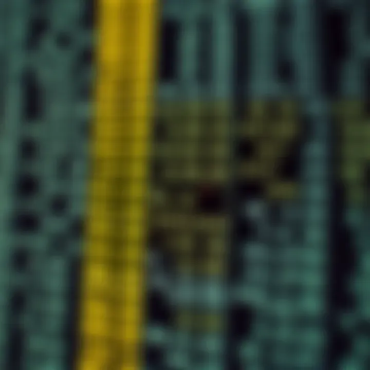 Diagram illustrating the binary search method narrowing down on a target value in a sorted list