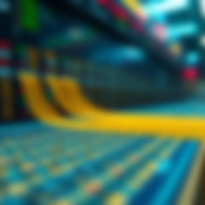 Diagram illustrating the search path of binary search on a sorted list