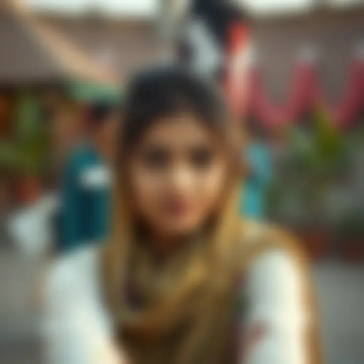 Conceptual representation of inclusion and acceptance within Pakistani cultural context emphasizing respect for gender diversity