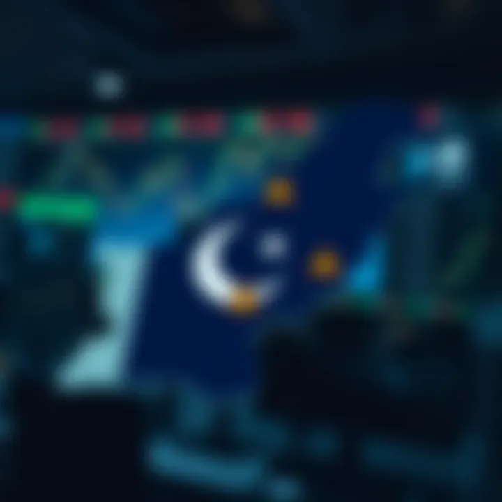 Map of Pakistan highlighting regulatory framework and caution symbols for trading risks