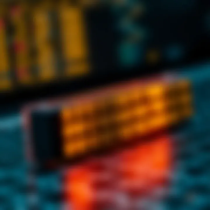 Diagram showing binary search algorithm working on sorted array highlighting the midpoint selection