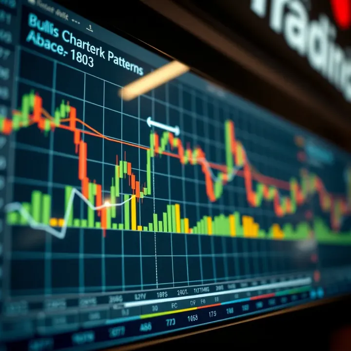 Bullish and Bearish Chart Patterns for Market Analysis Diagram displaying bullish and bearish chart patterns to assist market analysis