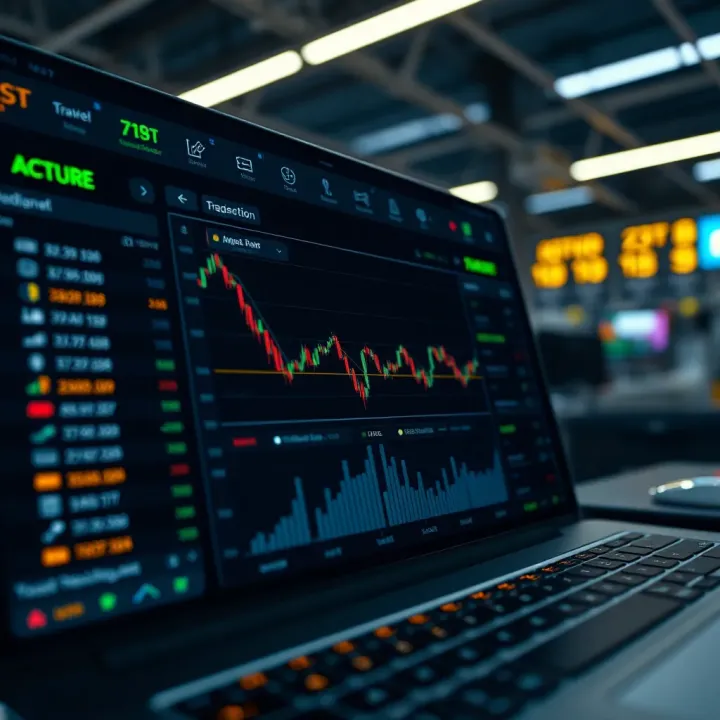 Secure trading platform dashboard highlighting encryption and safety features designed for local investors