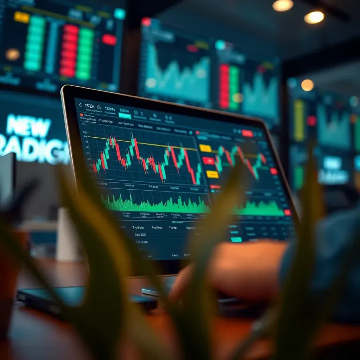 Digital interface displaying a forex trading journal with charts and performance metrics used by Pakistani traders