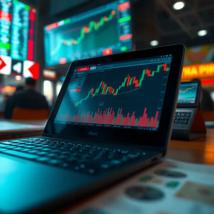 Forex Trading Concepts for Pakistani Traders in Urdu Illustration of forex trading concepts with Pakistani rupee and currency exchange graphics