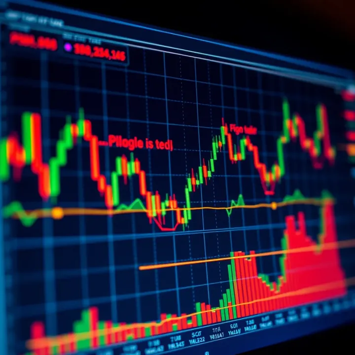 Printable Stock Chart Template for Effective Trading in Pakistan Printable stock chart template showing trend lines and annotations for trading decisions in Pakistan's financial markets