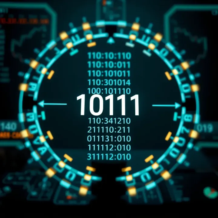Binary Code in Computing and Technology Diagram illustrating the use of binary code in computer technology and digital devices