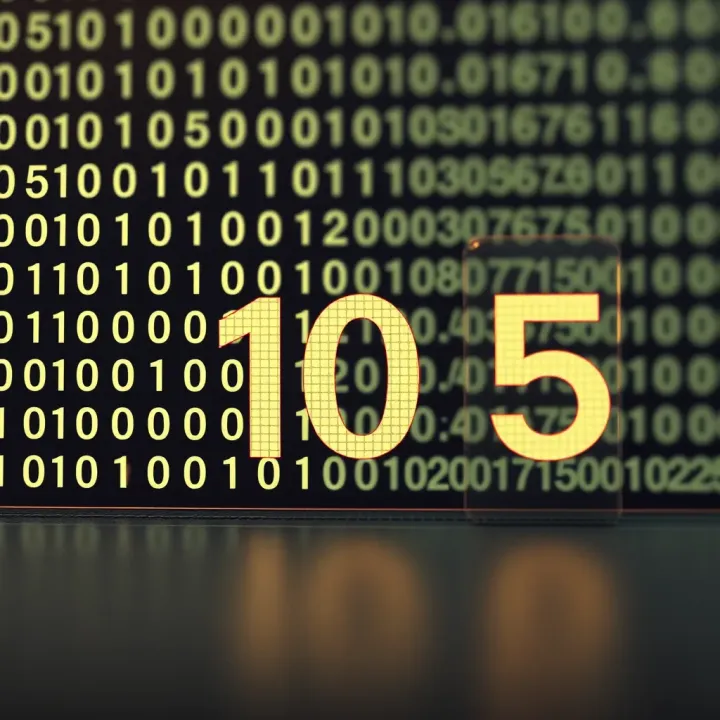 Visual comparison of binary numeral system alongside decimal and hexadecimal systems