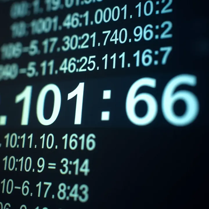 Illustration demonstrating the conversion of a binary number into its decimal equivalent using addition