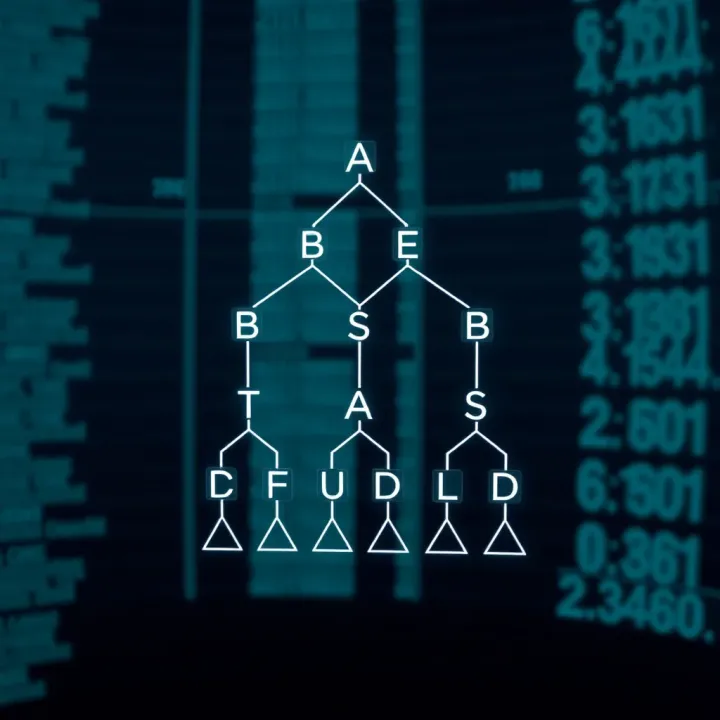 Diagram illustrating a full binary tree structure with all nodes having zero or two children