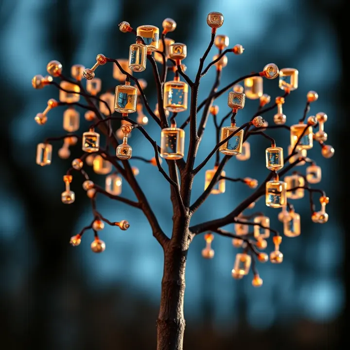 Visual representation of binary tree types emphasizing completeness and balance