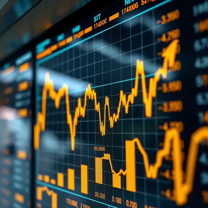 Real-time gold price chart displaying fluctuations in the Pakistani market