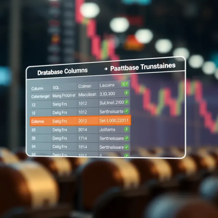 Visualizing Database Columns and Data Length Constraints Leading to SQL Truncation Error Database structure illustration highlighting columns with data length constraints causing truncation error in SQL